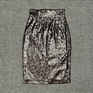 ANTONIO MELANI Sequin Pencil Skirt